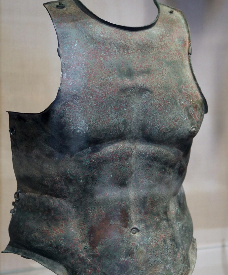 Did Ancient Greek Suits of Armor Really Have Six-Packs? | Alamy Stock Photo by Lanmas