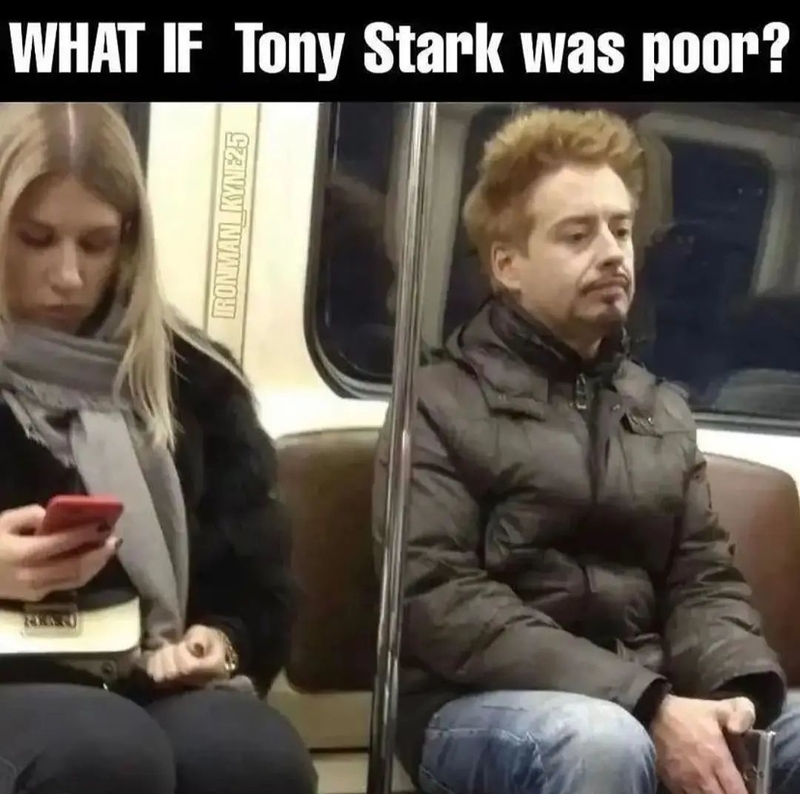 Take Away the Bus Pass, and What Are You? | Instagram/@avengers_overly