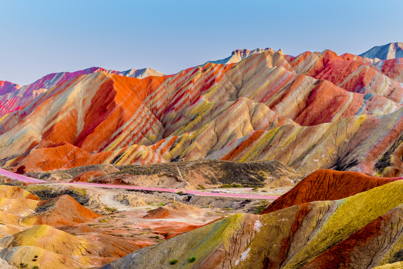 5 of the Most Colorful Hillsides in the World | Shutterstock