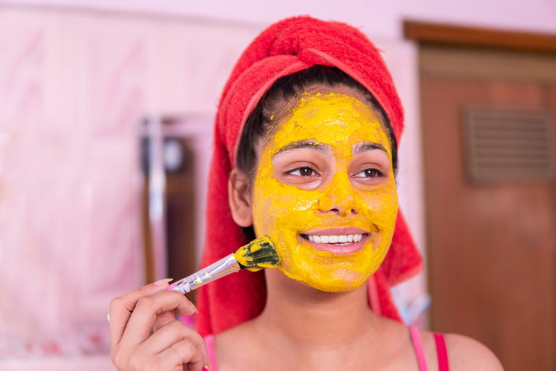 A Turmeric Mask for Peach Fuzz | Shutterstock