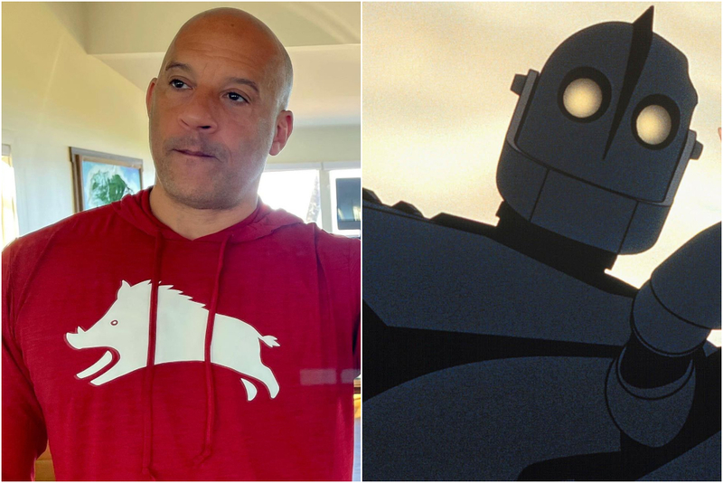 Vin Diesel – The Iron Giant | Instagram/@vindiesel & Alamy Stock Photo