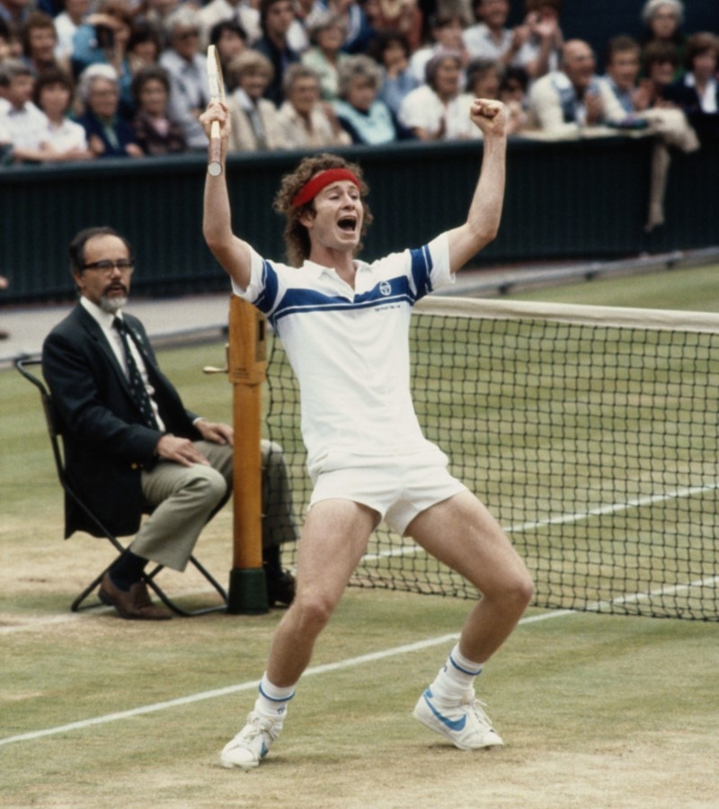 John McEnroe And His Headband | Getty Images Photo by Tony Duffy