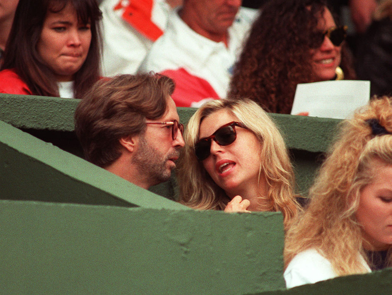 Eric Clapton and Tatum O’Neal | Getty Images Photo by Adam Butler - PA Images