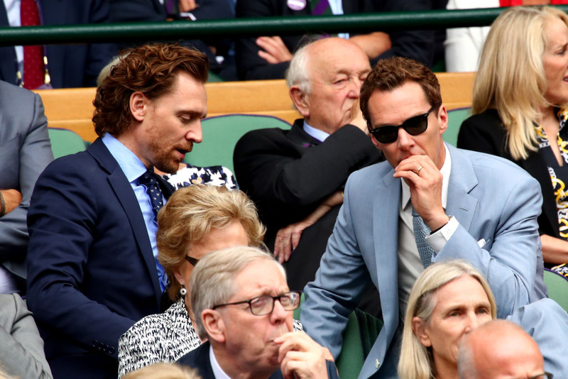 Benedict Cumberbatch and Tom Hiddleston | Getty Images Photo by Clive Brunskill