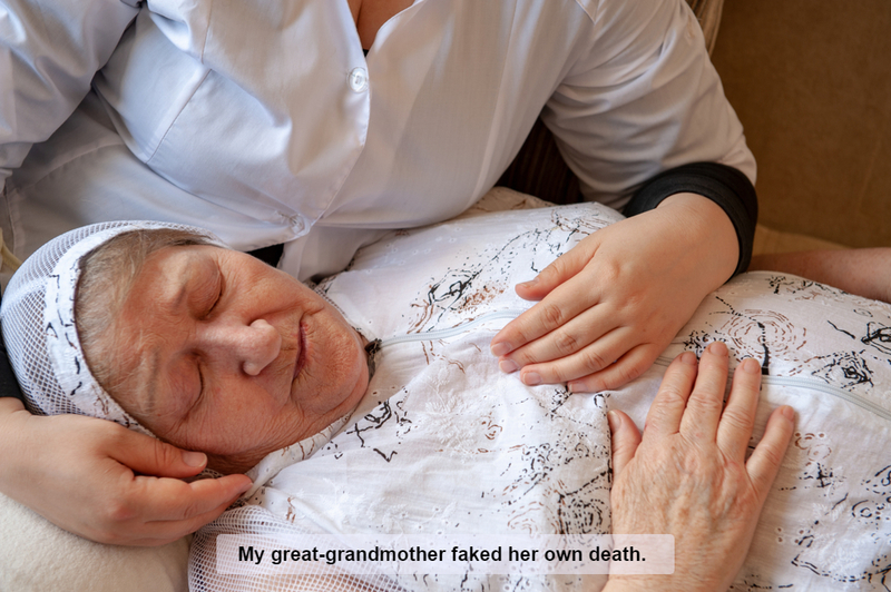 La anciana que fingió su propia muerte | galitsin/Shutterstock